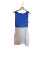 Blauw/witte tweekleurige mouwloze jurk, Kleding | Dames, Jurken, H&M, Blauw, Ophalen of Verzenden, Zo goed als nieuw