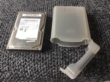 Samsung 500 Gb externe HD met bescherm doos beschikbaar voor biedingen