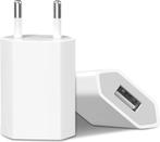 Apple OPLADER, charger, voeding, transfo: USB, 5V, 1A, 220V, Apple iPhone, Zo goed als nieuw, Ophalen