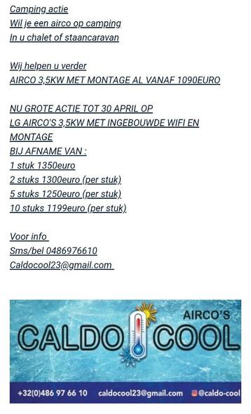 AIRCO'S MET MONTAGE AAN DE GOEDKOOPSTE PRIJZEN, Neuf, Classe énergétique A ou plus économe, Enlèvement, Ventilation
