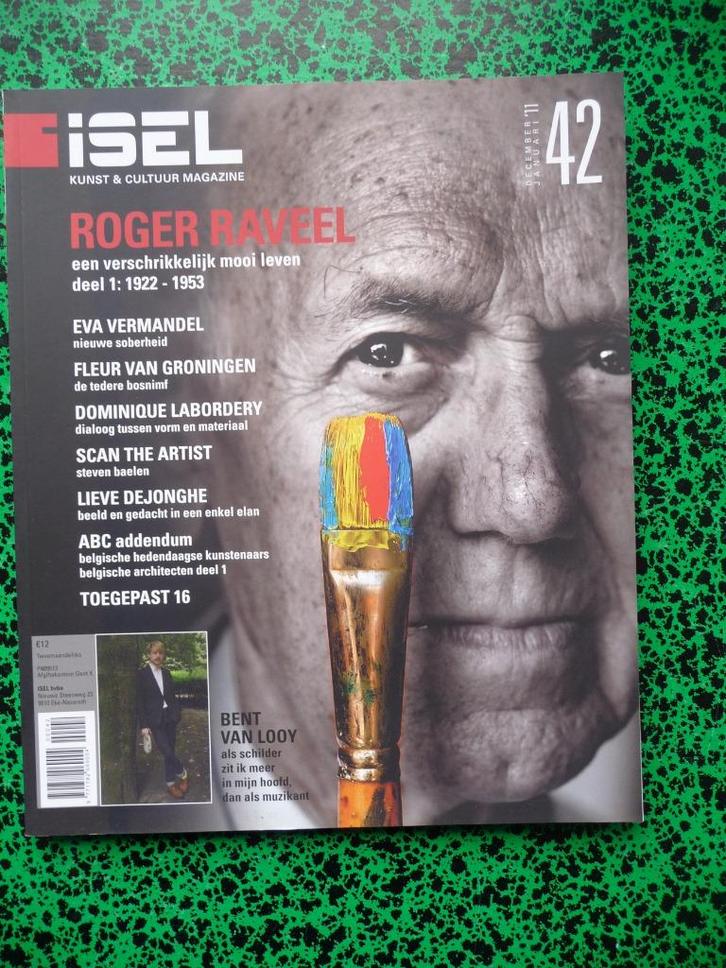 ROGER RAVEEL - KUNSTBOEK ISEL, Boeken, Kunst en Cultuur | Beeldend, Zo goed als nieuw, Schilder- en Tekenkunst, Ophalen of Verzenden
