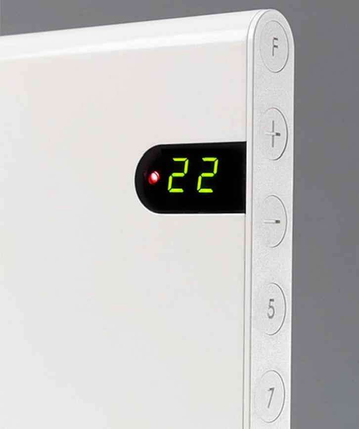 Elektrische verwarming 1200W Olsberg, Doe-het-zelf en Bouw, Verwarming en Radiatoren, Gebruikt, Thermostaat, 800 watt of meer
