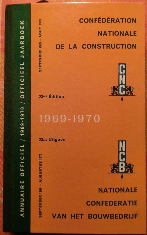 Confédération Nationale de la Construction, 1969-1970, Collections, Rétro, Maison et Meubles, Enlèvement ou Envoi