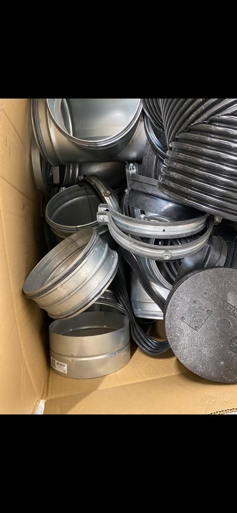 Tube galva et accessoires, Doe-het-zelf en Bouw, Ventilatie en Afzuiging, Ophalen