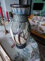 vase céramique Art Déco signé Dubois, Ophalen