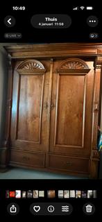 Antieke eiken halkast, Ophalen