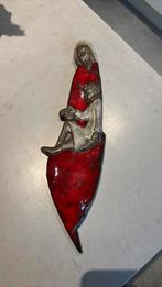 Statue en céramique 38 cm (voir description), Enlèvement ou Envoi