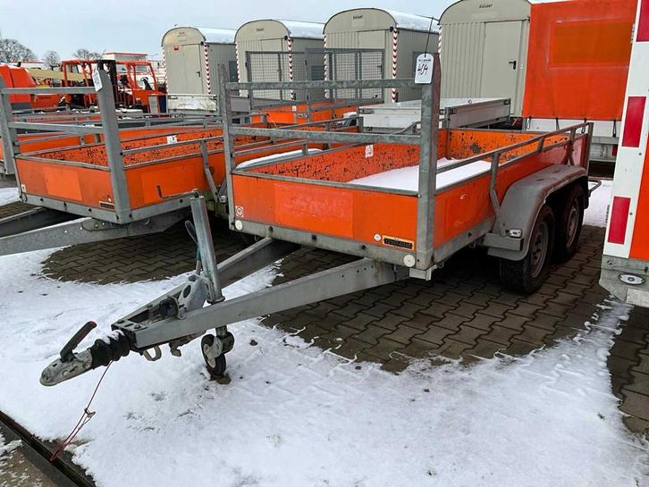 Remorque double essieu Atec EB2 2-1 2013, Autos : Divers, Remorques, Utilisé