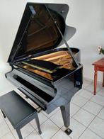 Piano à queue C.Bechstein M 178 noir poli, Comme neuf, Noir, Piano, Enlèvement