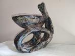 Vintage aardewerk sculptuur - gesigneerd - strebelle??, Antiek en Kunst, Ophalen of Verzenden