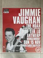 Poster Jimmie Vaughan in Hof Ter Lo Antwerp, Comme neuf, Enlèvement ou Envoi