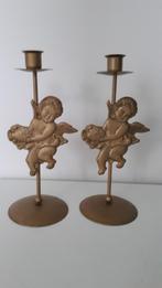 kerst / kandelaar engeltje / 2 stuks, Ophalen of Verzenden