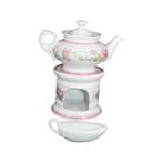 Élégante Tisanière en Porcelaine de Limoges, Antiquités & Art, Enlèvement ou Envoi