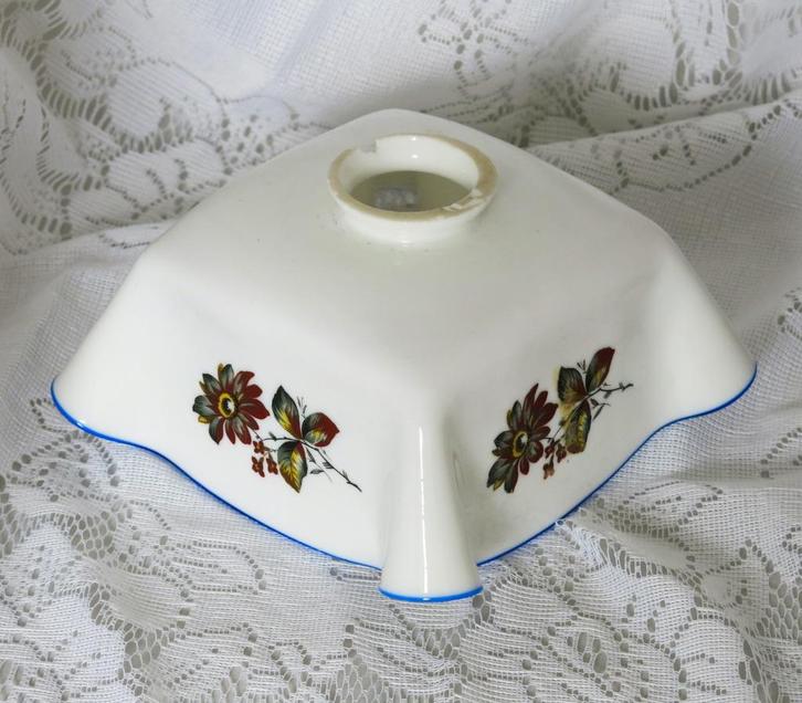 Decoratief lampenkapje, Huis en Inrichting, Lampen | Lampenkappen, Vierkant, Wit, Ophalen of Verzenden