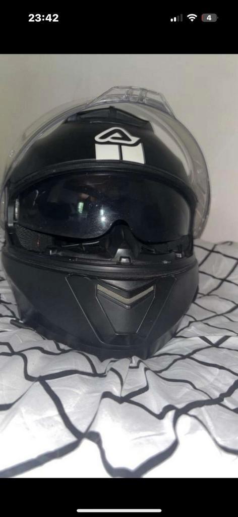 Brommer helm, Fietsen en Brommers, Brommerhelmen, Zo goed als nieuw, Ophalen
