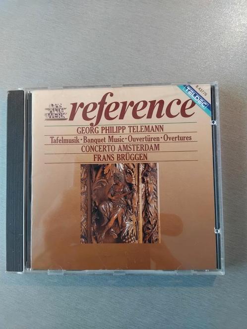 CD. Telemann. Overturen der Tafelmusik. (Téléc)., CD & DVD, CD | Classique, Utilisé, Enlèvement ou Envoi