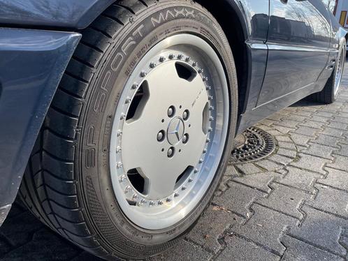 Set originele AMG 17” velgen voor Mercedes R129 TOPTOESTAND, Auto-onderdelen, Banden en Velgen, Velg(en), Zomerbanden, 17 inch