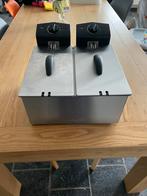 Dubbele frietketel, Elektronische apparatuur, Frituurpannen, Ophalen, Zo goed als nieuw, Uitneembare binnenpan