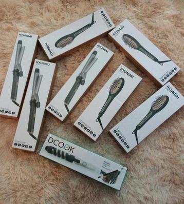 > Partij nieuwe haarstyling apparaten – Hyundai & DCook  beschikbaar voor biedingen