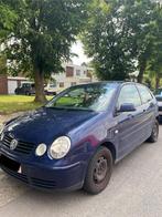 Volkswagen Polo 1.4 Benzine 2002, Auto's, Voorwielaandrijving, Stof, Blauw, Handgeschakeld