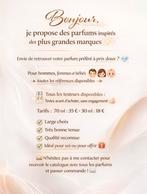 Parfums de grandes marques!, Ophalen, Nieuw, Parfumfles, Gevuld