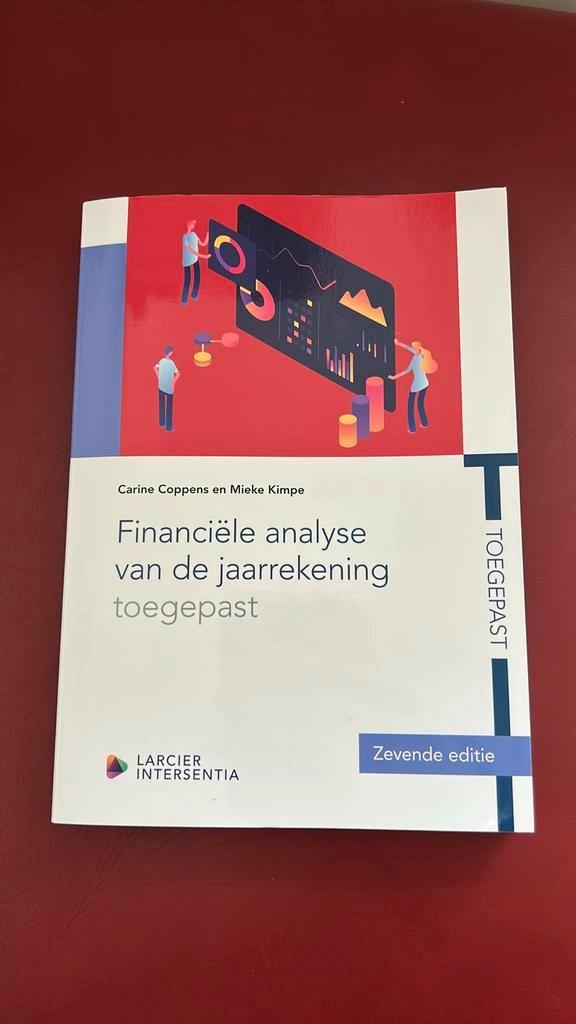 Financiële analyse van de jaarrekening toegepast (zevende ed, Boeken, Schoolboeken, Zo goed als nieuw, Nederlands, Ophalen