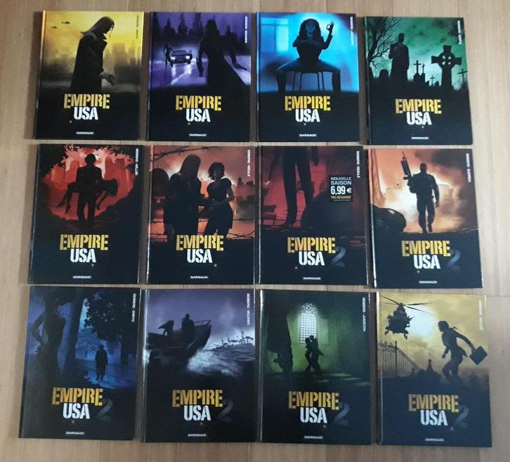 Empire USA (sc. de Desberg) - Série compl. en EO (12 tomes), Boeken, Stripverhalen, Ophalen