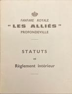 Profondeville, guide fanfare royale les Alliés., Antiquités & Art, Enlèvement ou Envoi