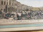 Vue du Port de Marseille - Estampe Historique de 1750, Antiquités & Art, Art | Eaux-fortes & Gravures, Enlèvement ou Envoi