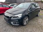 BMW 218D ACTIVE TOURER. 2.0 DIESEL 110.KW. EURO 6B. GPS., Auto's, Monovolume, 1995 cc, 4 cilinders, Zwart