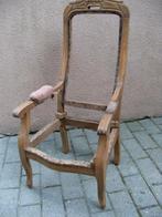 Zeer zeldzame fauteuil Voltaire (18e-eeuws padenhout), Antiek en Kunst, Ophalen