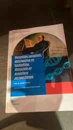 Menselijke socialiteit, delictgedrag en  bestraffing., Boeken, Studieboeken en Cursussen, Ophalen