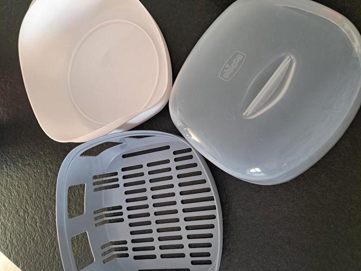 Chicco - Sterilisator voor babyvoeding - Magnetronstrerilisa, Huis en Inrichting, Keuken | Tupperware, Zo goed als nieuw, Ophalen of Verzenden