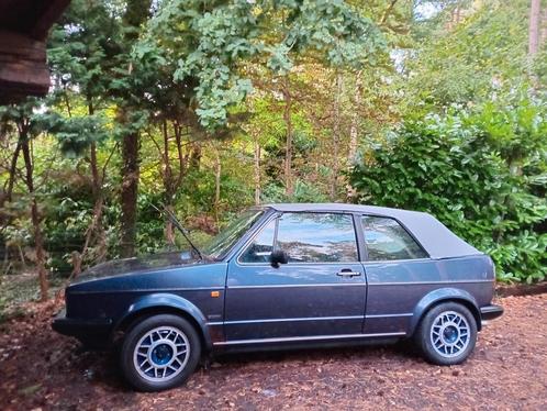 Volkswagen Golf 1 Cabrio – 1987, Auto's, Volkswagen, Particulier, Golf, Benzine, Euro 2, 2 deurs, Blauw, Ophalen