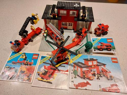 4 sets Lego pour les pompiers, dont 6382, livrets inclus, Enfants & Bébés, Jouets | Duplo & Lego, Utilisé, Lego, Enlèvement ou Envoi