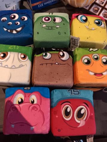 set van 8 knuffels (lidl), Enlèvement, Comme neuf
