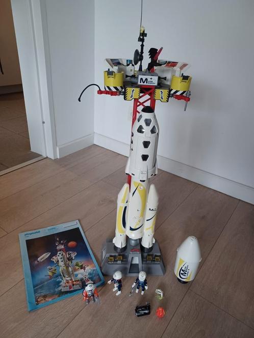 Playmobil Mars-raket met lanceerplatform - 9488, Kinderen en Baby's, Speelgoed | Playmobil, Ophalen