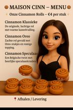 Cinnamon rolls, Diversen, Ophalen