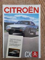 CITROEN CX 1987 BROCHURE 48 PAGINA'S VOLLEDIG ASSORTIMENT PL, Boeken, Auto's | Folders en Tijdschriften, Gelezen, Ophalen of Verzenden