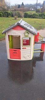 Maison smoby avec extension cuisine et sonnette., Ophalen, Gebruikt, Plastic