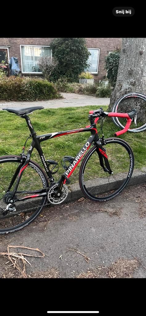 Pinarello carbon racefiets F4:13  57 cm 2009, Fietsen en Brommers, Fietsen | Racefietsen, Gebruikt, Carbon, Ophalen