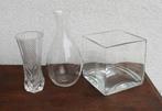 3 mooie vazen, Huis en Inrichting, Ophalen, Zo goed als nieuw, Glas