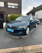 Skoda Superb DSG Automaat HighLine, Auto's, Automaat, Stof, Blauw, Bedrijf