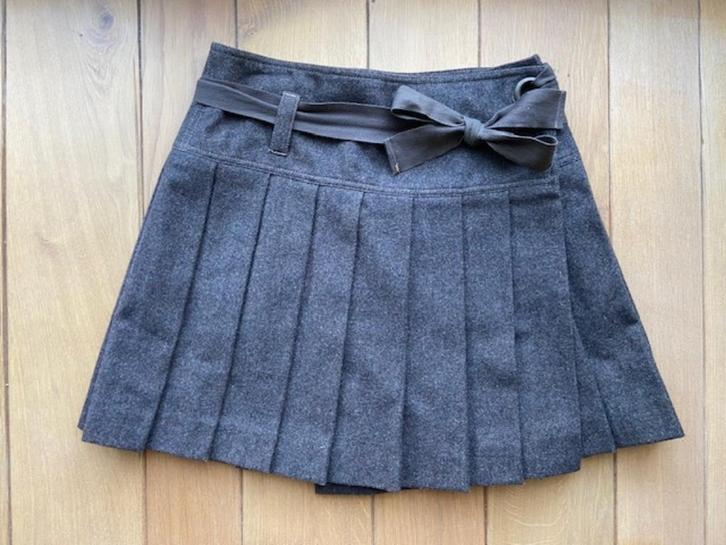 Jupe River Woods colore taupe Taille 36-38 audessus du genou, Kleding | Dames, Rokken, Zo goed als nieuw, Maat 36 (S), Bruin, Boven de knie