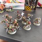 Orks Beast Snagga Boyz + Beastboss, Hobby en Vrije tijd, Ophalen of Verzenden, Zo goed als nieuw, Geverfd