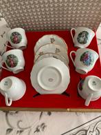 6,tasjeis.en.onder.shaaltjies.ln.limoges.fraincs, Antiek en Kunst, Ophalen