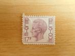 1 postzegel 17F Koning Boudewijn, Ophalen of Verzenden, Niet gestempeld, Postfris