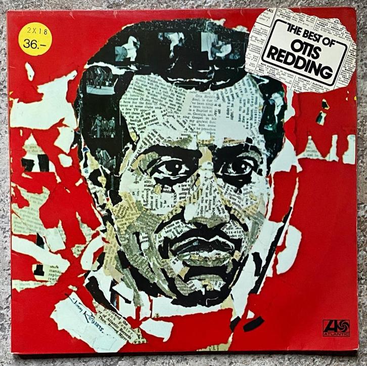 OTIS REDDING, 2X  LP  VINYL, THE BEST OF , 1972, Cd's en Dvd's, Vinyl | Jazz en Blues, Gebruikt, Jazz, 1960 tot 1980, 12 inch