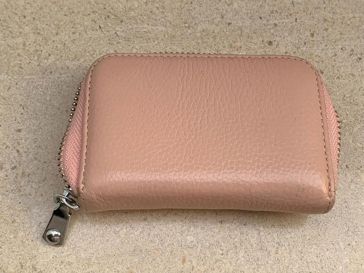 Kleine damesportemonnee, Handtassen en Accessoires, Portemonnees, Zo goed als nieuw, Overige merken, Roze, Ophalen