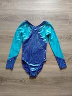 Justaucorps 12ans, Sports & Fitness, Comme neuf, Bleu, Enlèvement, Maillot de gymnastique